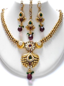 Polki Necklace Set
